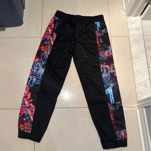 VERSACE Jeans Couture Drawstring Galaxy Detailed Sweatpants